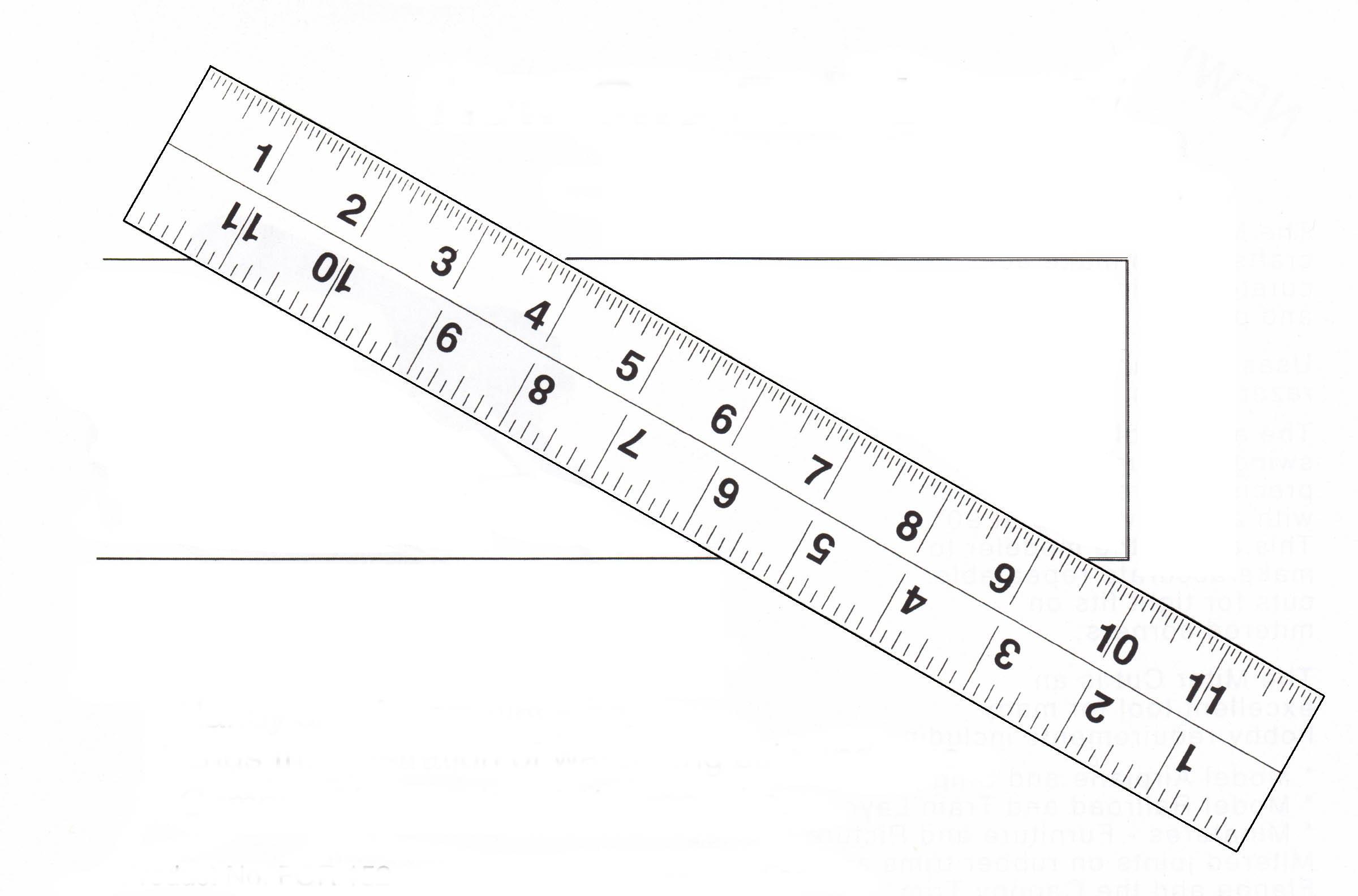 Film and Fabric Ruler #156